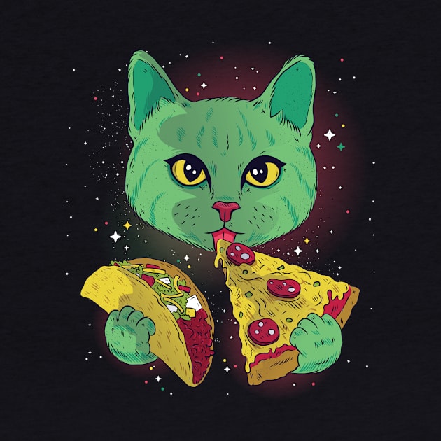 Taco Cat Graphic T-Shirt by mdstore